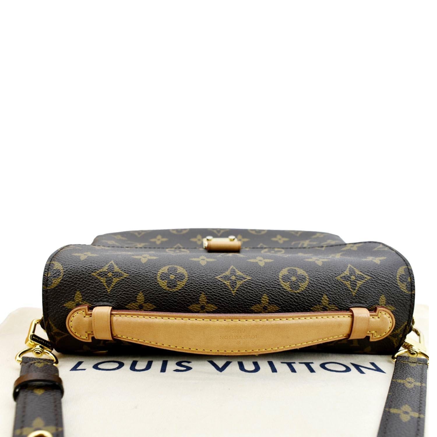 Metis crossbody bag Louis Vuitton Brown in Cotton - 27543582