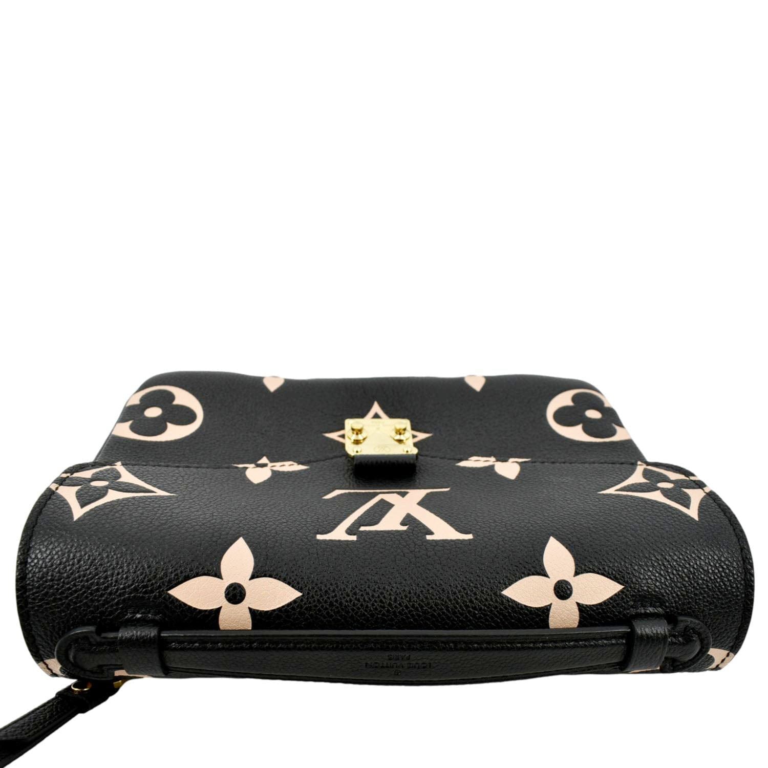 Louis Vuitton Empreinte Leather Pochette Metis Bicolor Monogram Bag