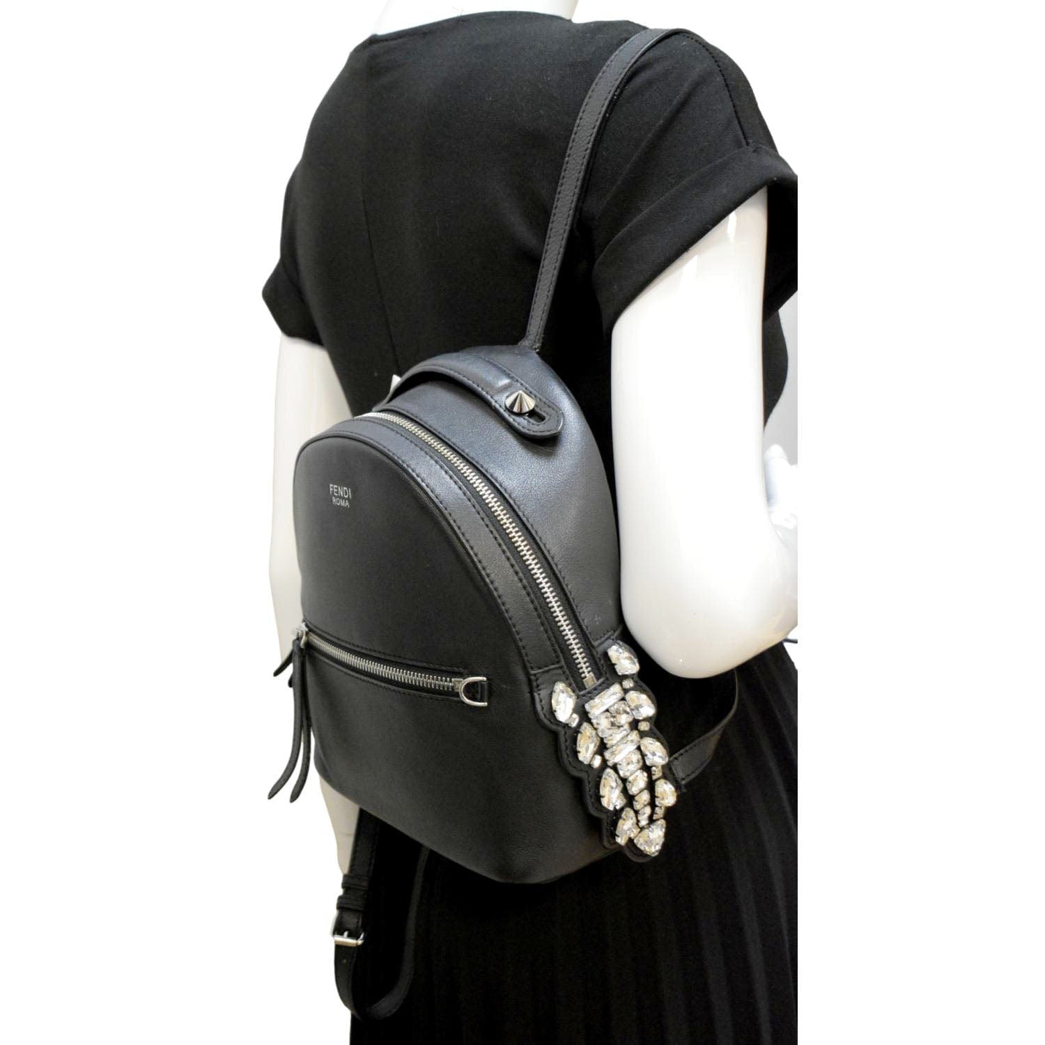 ful ditty mini backpack black FENDI By The Way Leather Mini Backpack Black