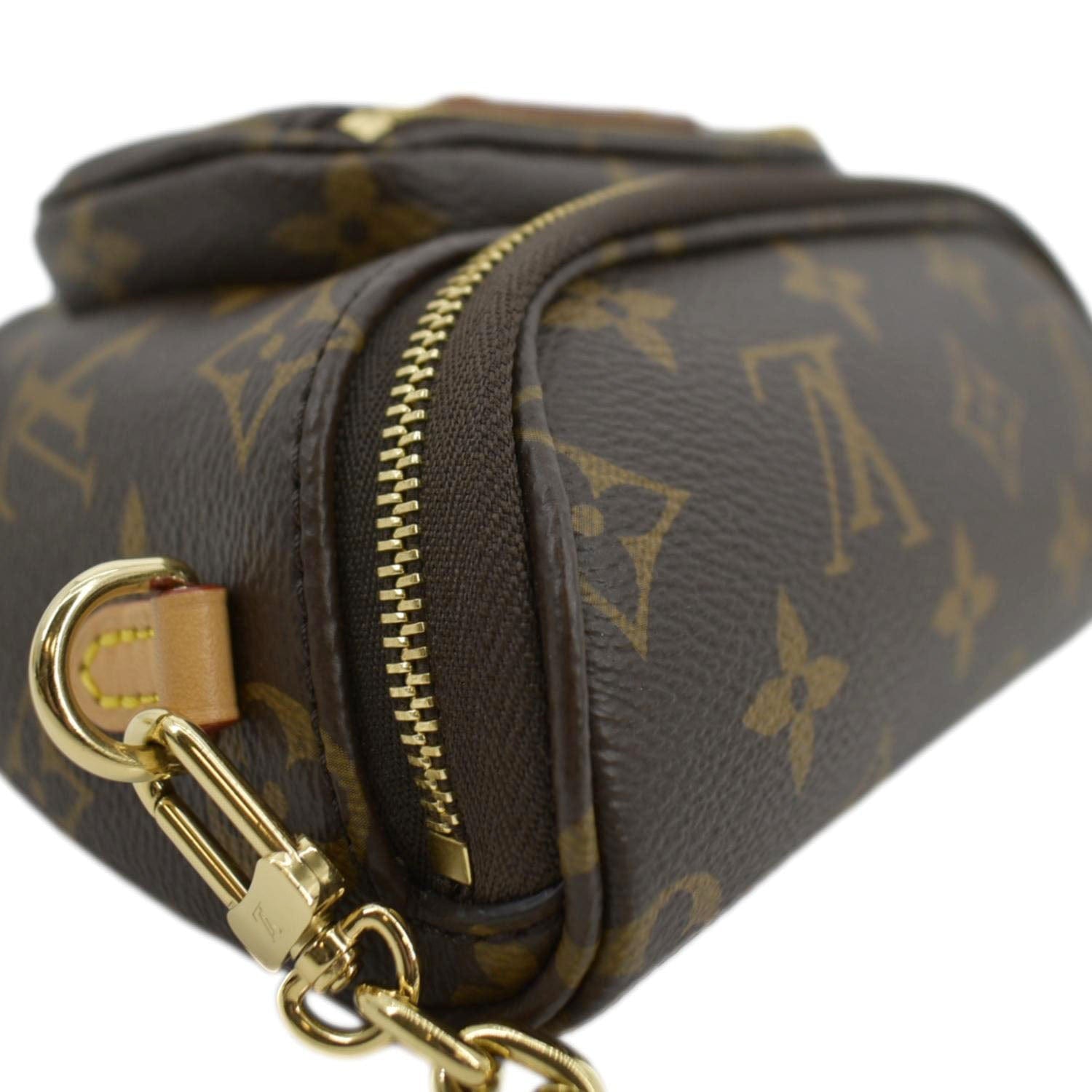 Louis Vuitton Mini Bumbag Monogram in Coated Canvas with Gold-tone - US