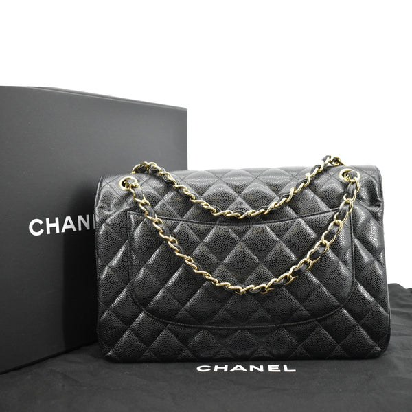 Chanel Classic Jumbo Double Flap Leather Shoulder Bag  - Product