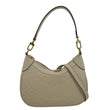 LOUIS VUITTON Bagatelle Monogram Empreinte Shoulder Bag Creme