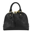 LOUIS VUITTON Neo Alma BB Monogram Empreinte Crossbody Bag Black