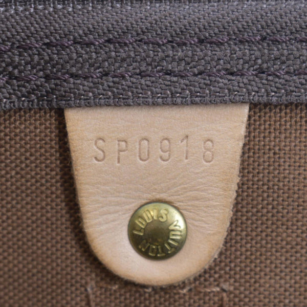 LOUIS VUITTON Keepall 45 Monogram Canvas Travel Bag Brown