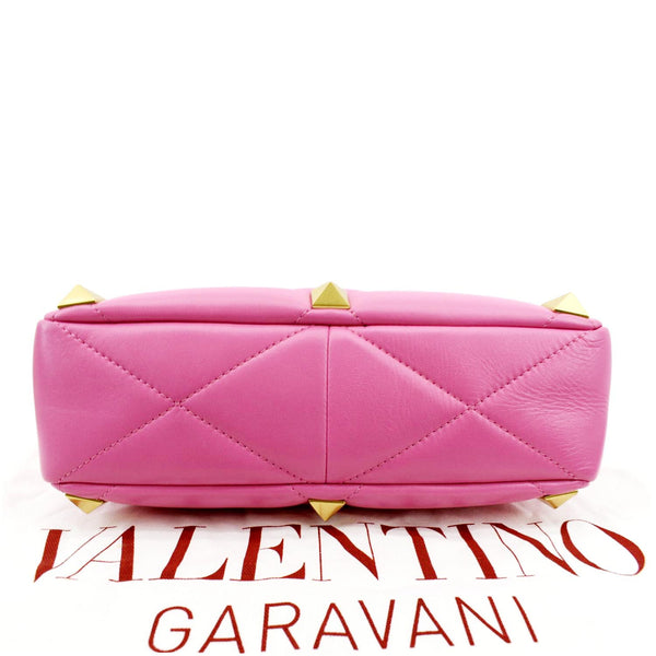 Valentino Medium Garavani Roman Leather Crossbody Bag - Bottom