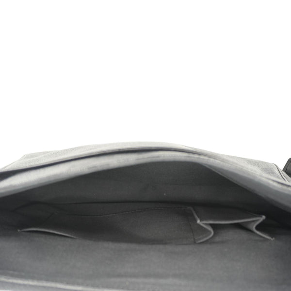 LOUIS VUITTON Daniel MM Damier Graphite Messenger Bag Black