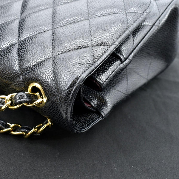 Chanel Classic Jumbo Double Flap Leather Shoulder Bag - Top Left