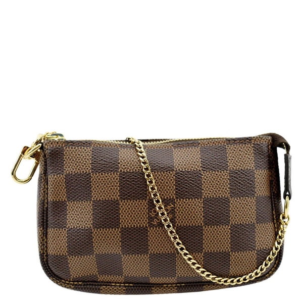  Louis Vuitton, Pre-Loved Damier Ebene Neverfull PM, Brown :  Clothing, Shoes & Jewelry