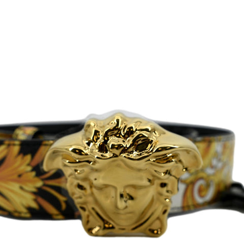 Versace Medusa Barocco Reversible Leather Belt Multi - Monogram