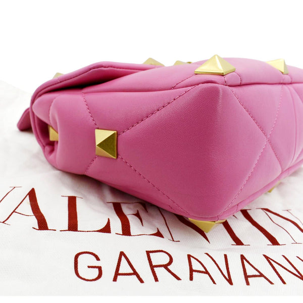Valentino Medium Garavani Roman Leather Crossbody Bag - Bottom Left