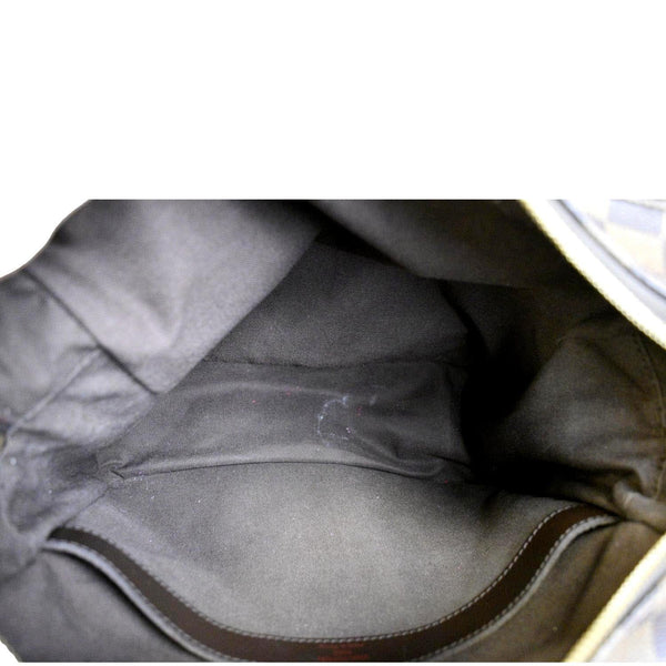 Louis Vuitton Naviglio Damier Ebene Messenger Bag in Brown Color - Inside