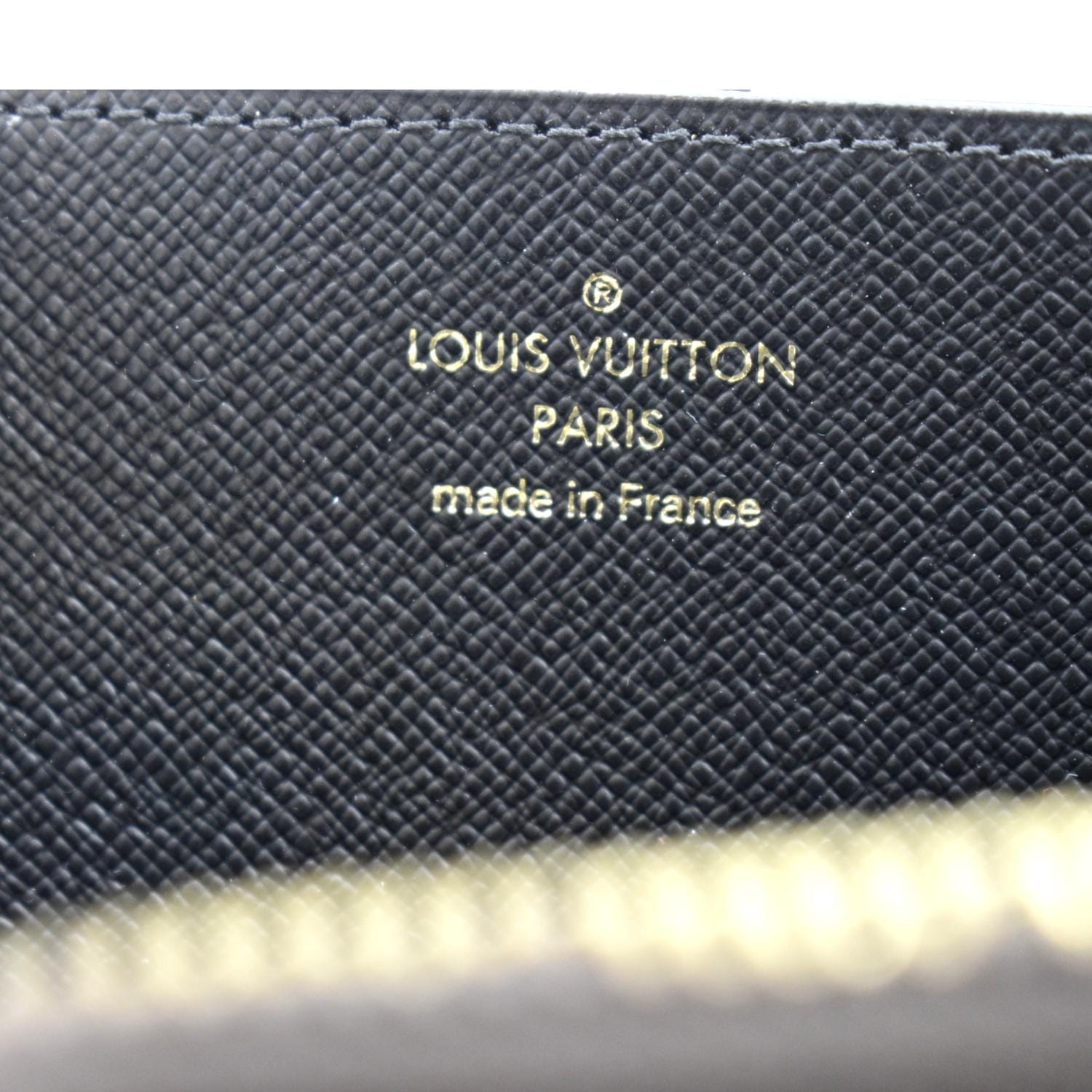Authentic Louis Vuitton Giant Monogram Reverse Canvas Zippy Wallet