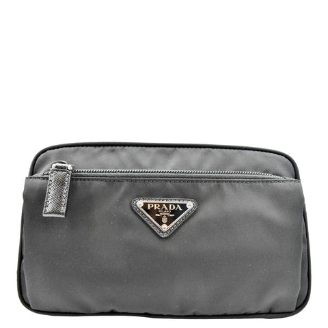 PRADA Tessuto Nylon Belt Bag Black