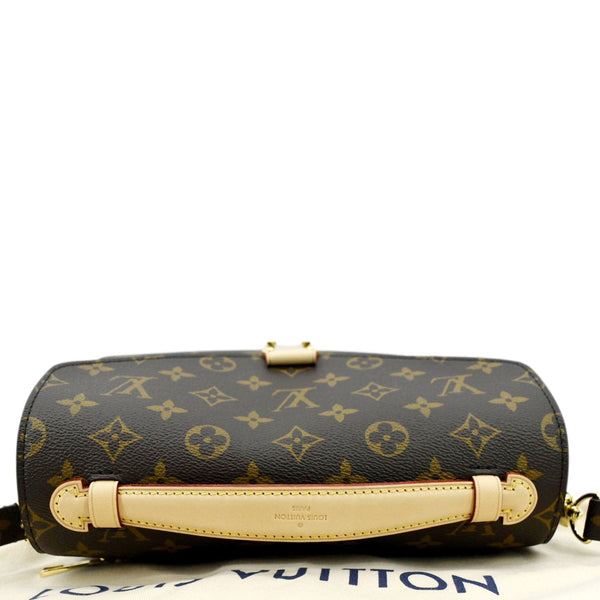 LOUIS VUITTON Metis Pochette Monogram Canvas Crossbody Bag Brown