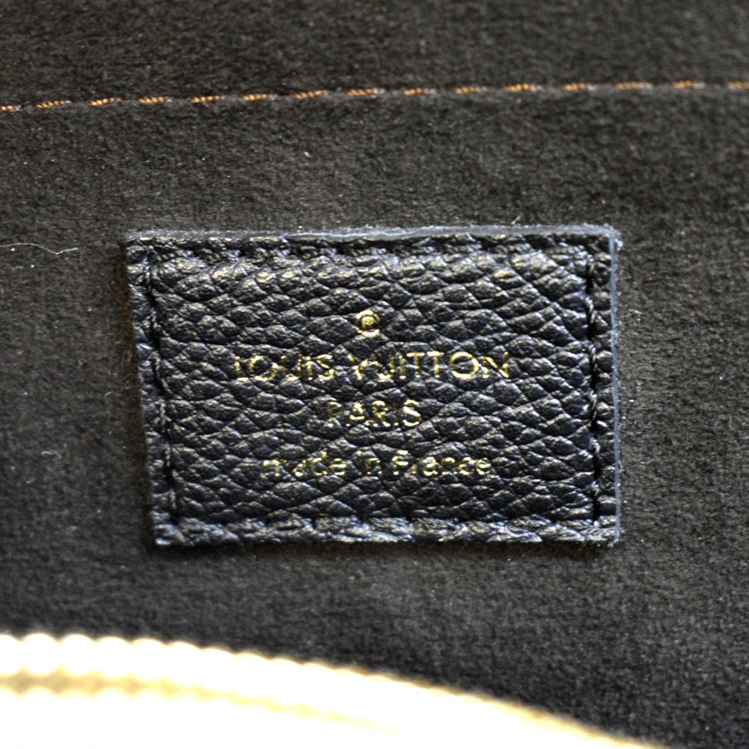 Louis Vuitton Trocadero Monogram Empreinte Black