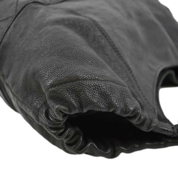 CHANEL Coco Cabas Leather Shoulder Tote Bag Black for Women