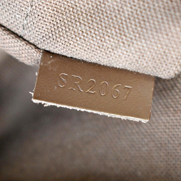 Louis Vuitton Naviglio Damier Ebene Messenger Bag in Brown Color - Number