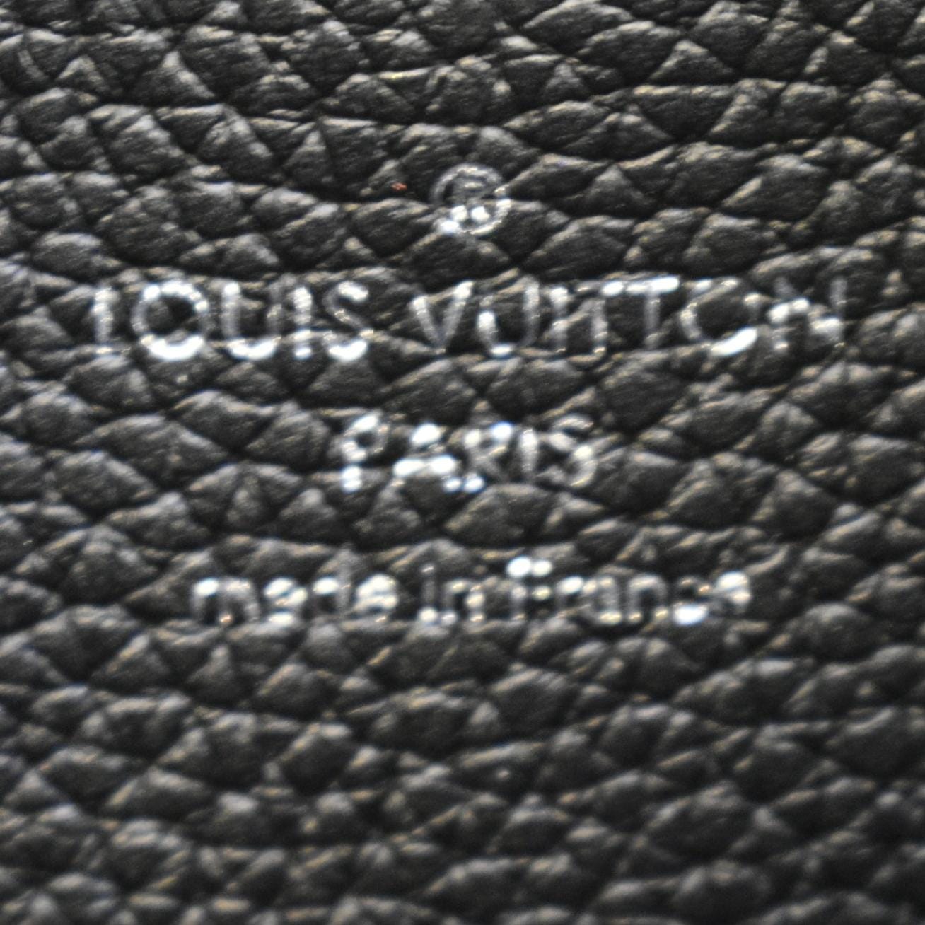 Louis Vuitton Black Monogram Mahina Muria Bag