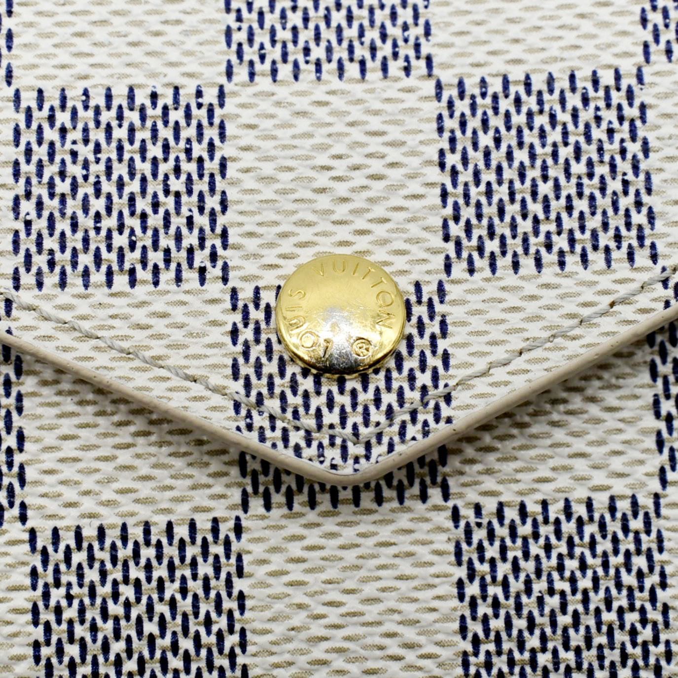 Louis Vuitton Damier Ebene Pattern Origami Long Wallet