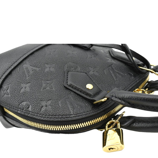 LOUIS VUITTON Neo Alma BB Monogram Empreinte Crossbody Bag Black