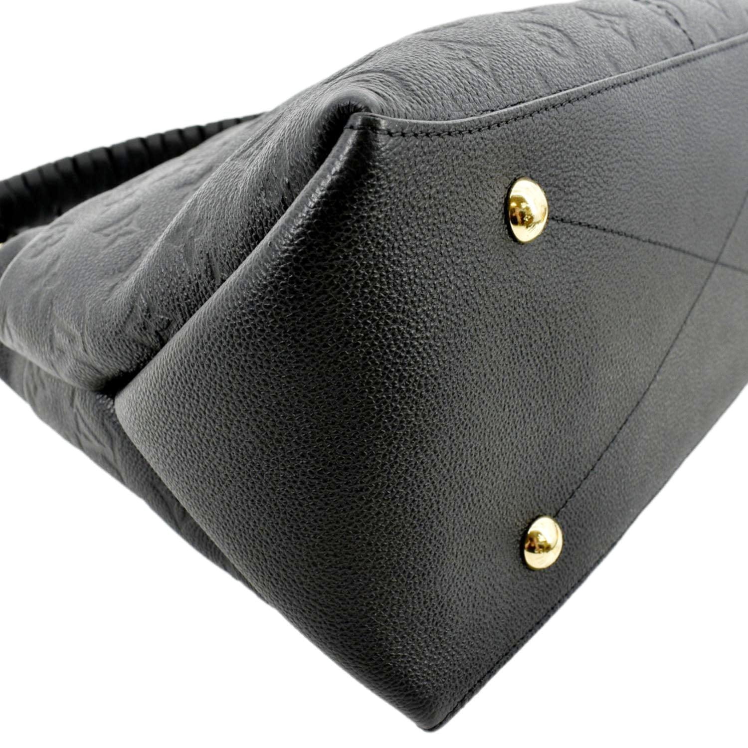 Maida Hobo Monogram Empreinte Leather in Black - Handbags M45522