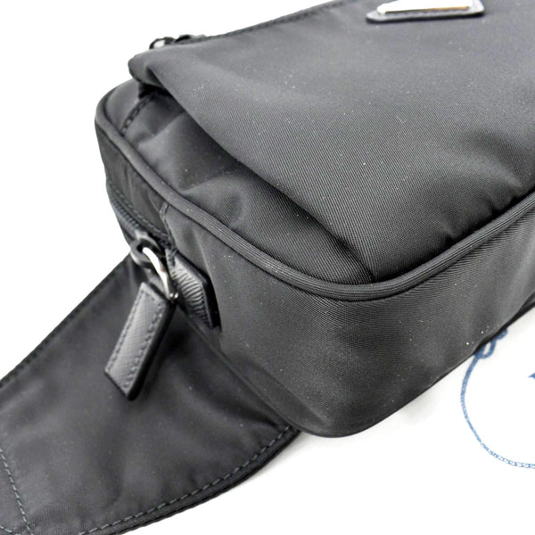 PRADA Tessuto Nylon Belt Bag Black