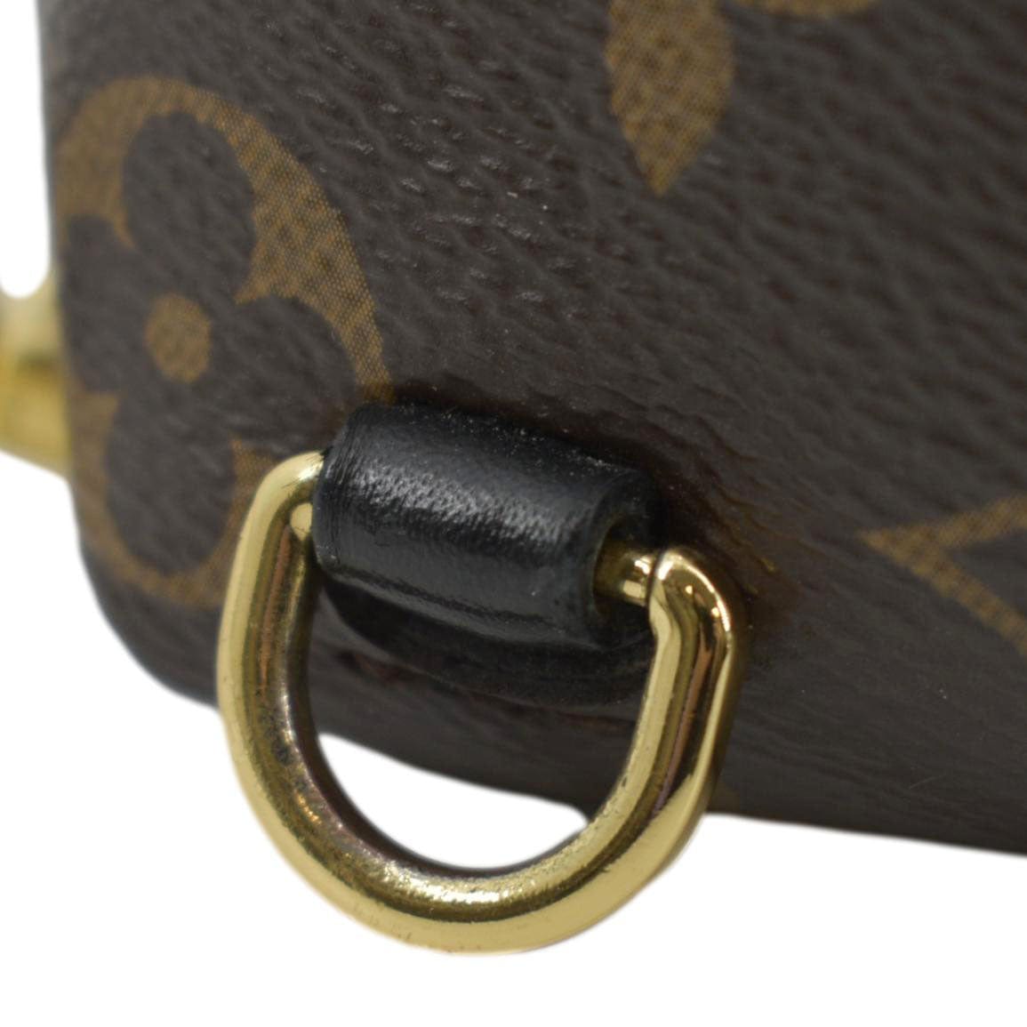 louis vuitton backpack black with gold plte LOUIS VUITTON Montsouris BB Monogram Canvas Backpack Black