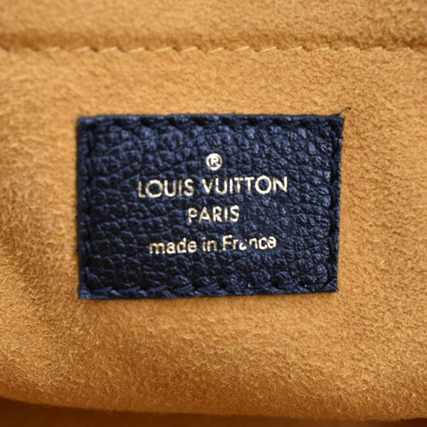 LOUIS VUITTON Neo Alma BB Monogram Empreinte Crossbody Bag Black