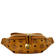 MCM Monogram Visetos Coated Canvas Bumbag Cognac