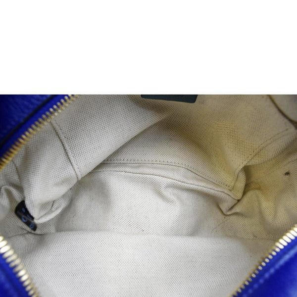 Gucci GG Marmont Small Diagonal Leather Crossbody Bag - Inside