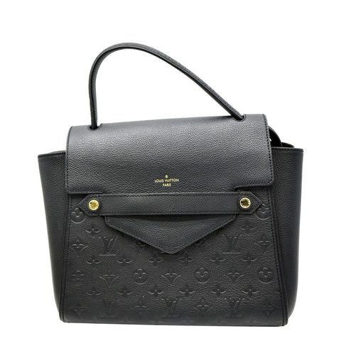 LOUIS VUITTON Trocadero Monogram Empreinte Leather Shoulder Bag Black