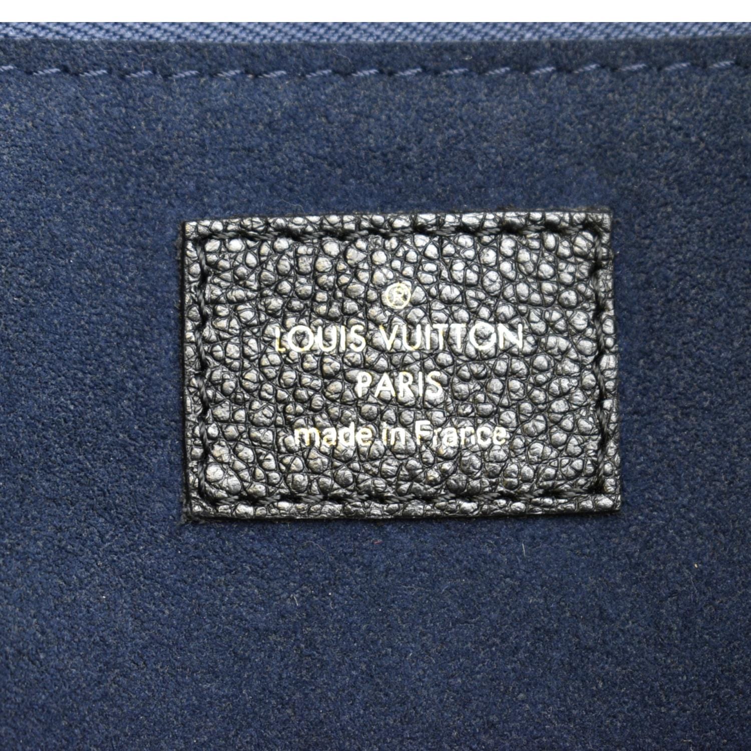 Louis Vuitton Neverfull MM Monogram Empriente Black in Cowhide