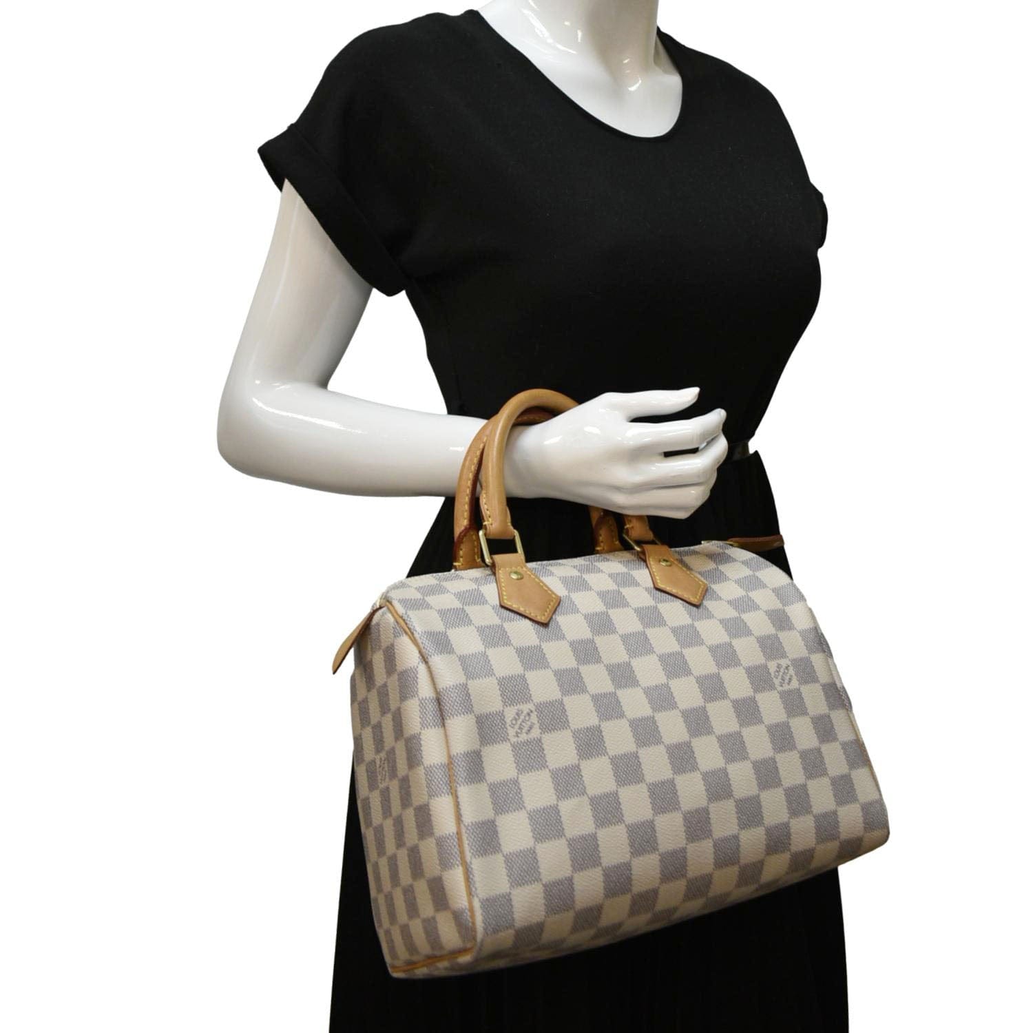 Louis Vuitton Speedy 25 Damier Azur Handbag