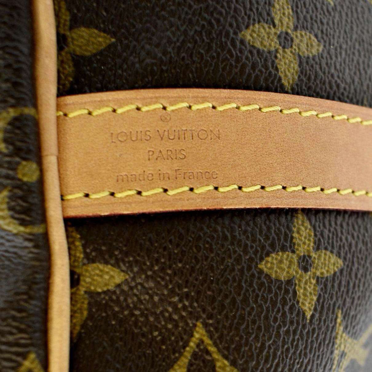 Louis Vuitton - Speedy 40 avec bandoulière Monogram customisé