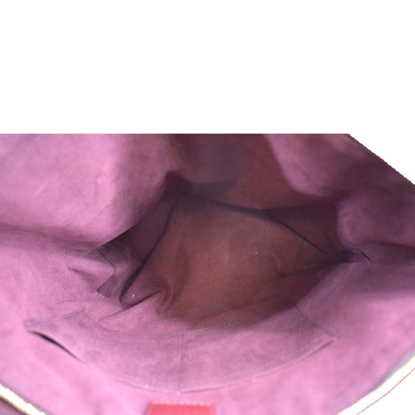 LOUIS VUITTON Flower Zipped Monogram Canvas Tote Bag Brown