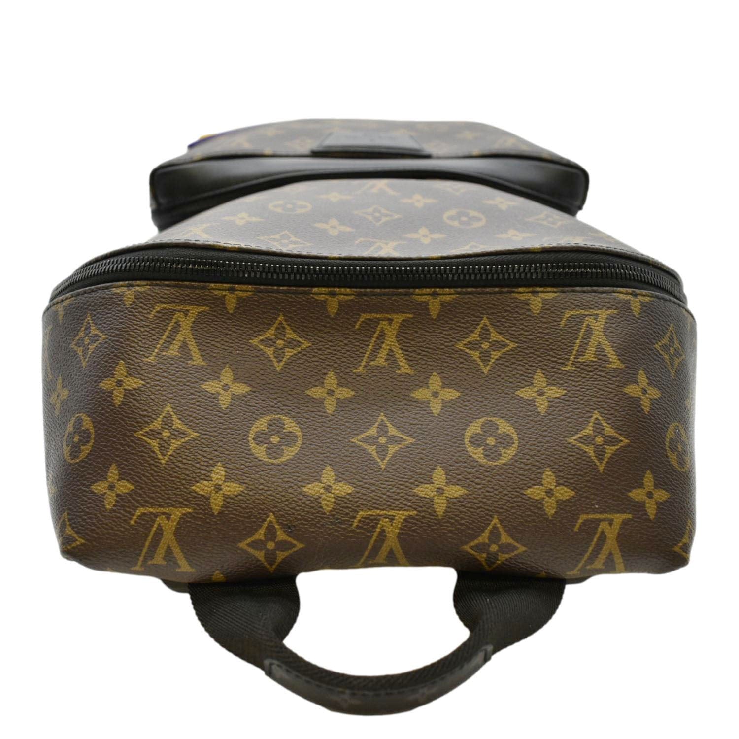 louis vuitton backpack 2021 LV Discovery LV Rubber Monogram Canvas Backpack Brown
