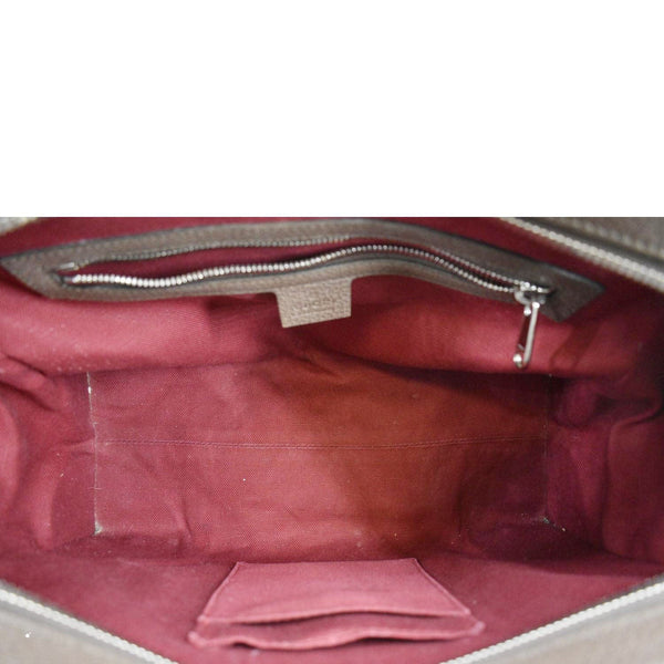 GUCCI Small GG Supreme Canvas Tote Bag Beige 643814