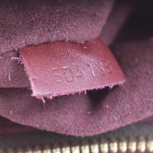 LOUIS VUITTON Flower Zipped Monogram Canvas Tote Bag Brown