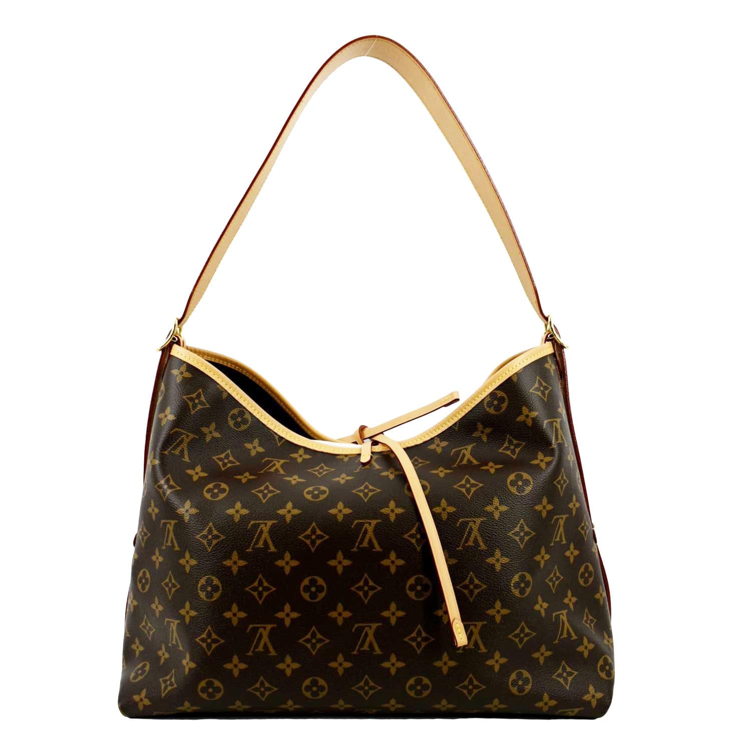 Louis Vuitton CarryAll MM Monogram in Coated Canvas with Gold-tone