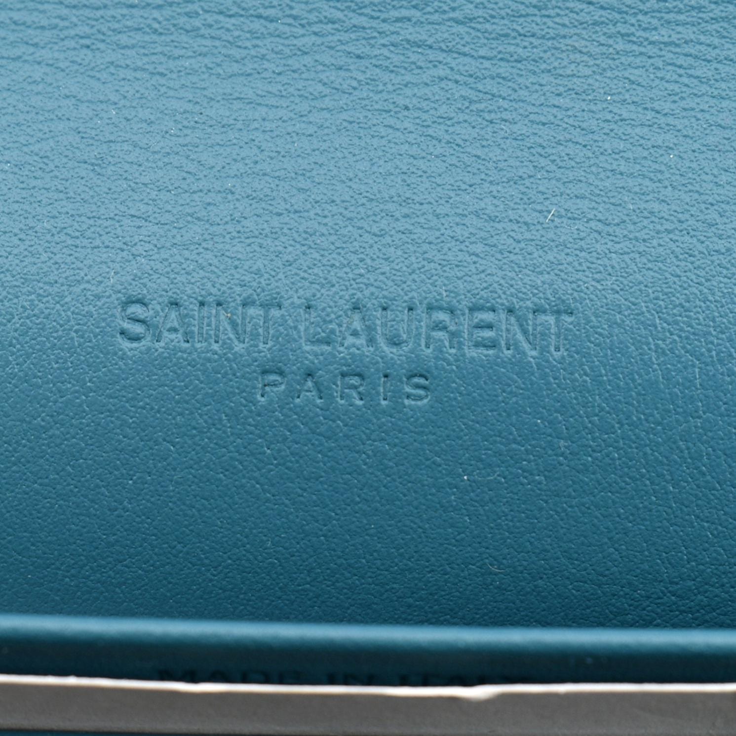 Yves Saint Laurent Floral Print Leather Shoulder Bag Multicolor