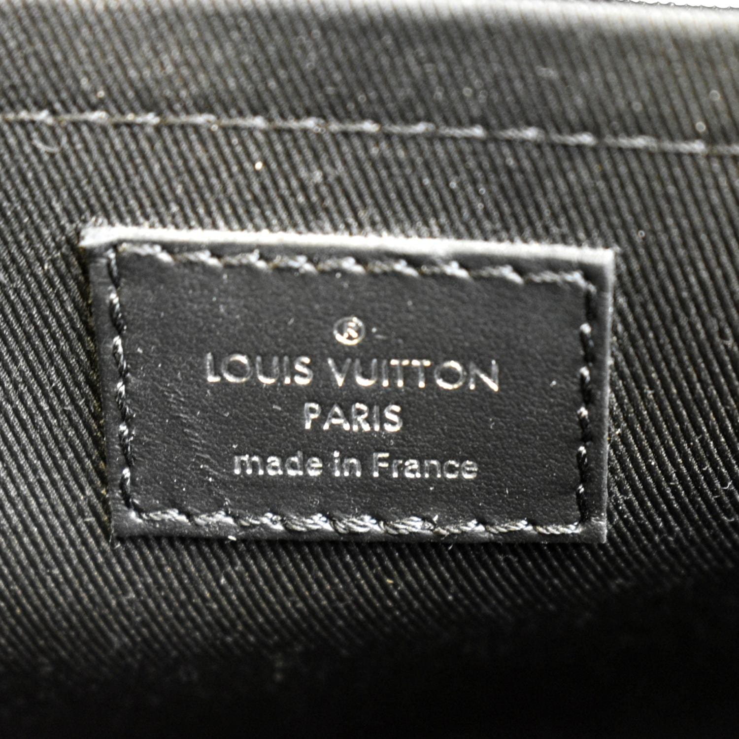 Odéon leather crossbody bag Louis Vuitton Black in Leather - 34988852