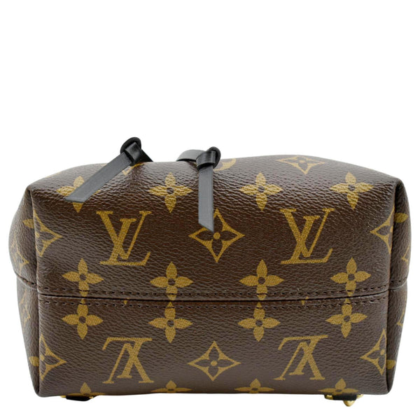 LOUIS VUITTON Montsouris BB Monogram Canvas Backpack Black
