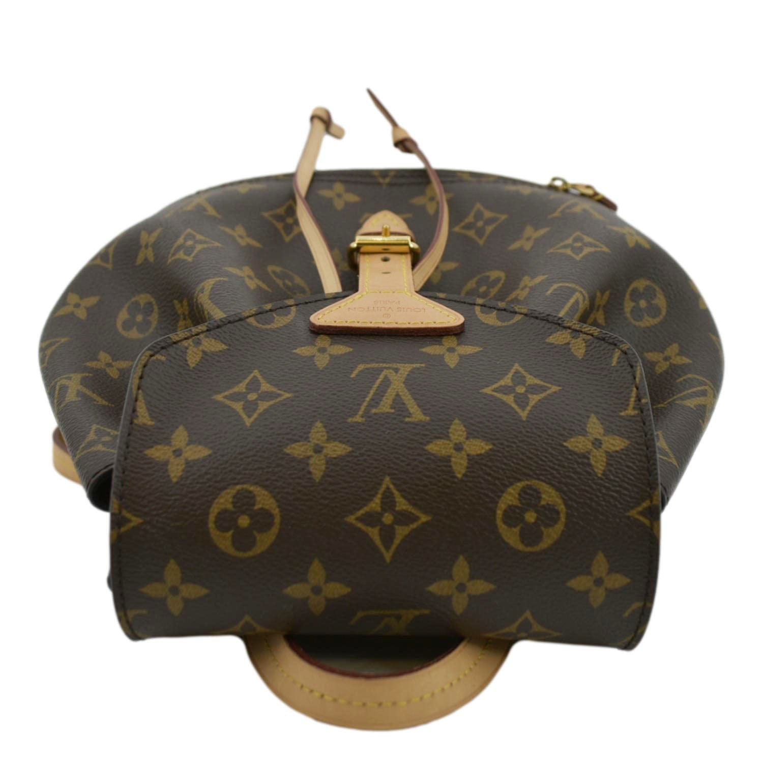 Louis Vuitton Brown Canvas Monogram Montsouris PM Backpack - ShopStyle