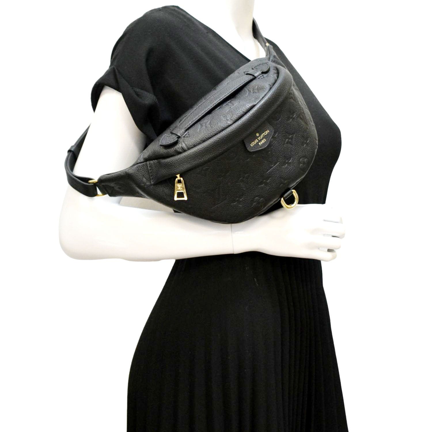 Louis Vuitton Black Empreinte Bum Bag - A World Of Goods For You, LLC