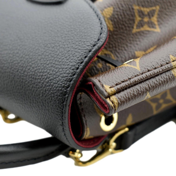 LOUIS VUITTON Montsouris BB Monogram Canvas Backpack Black