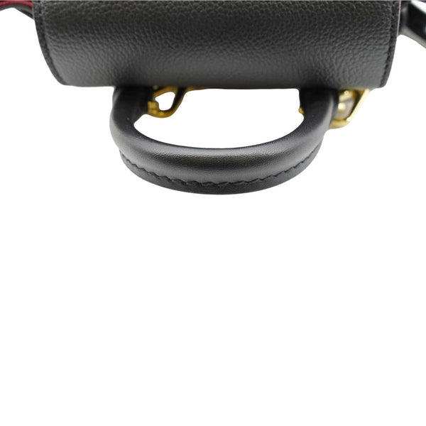 LOUIS VUITTON Montsouris BB Monogram Canvas Backpack Black