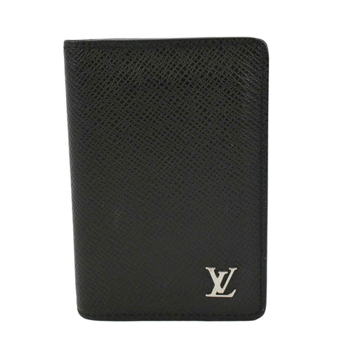Louis Vuitton 2016 Taiga Leather Pocket Organizer - Blue Wallets