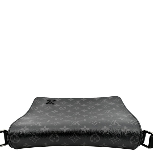 LOUIS VUITTON District PM Monogram Eclipse Messenger Bag Black