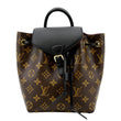 LOUIS VUITTON Montsouris BB Monogram Canvas Backpack Black