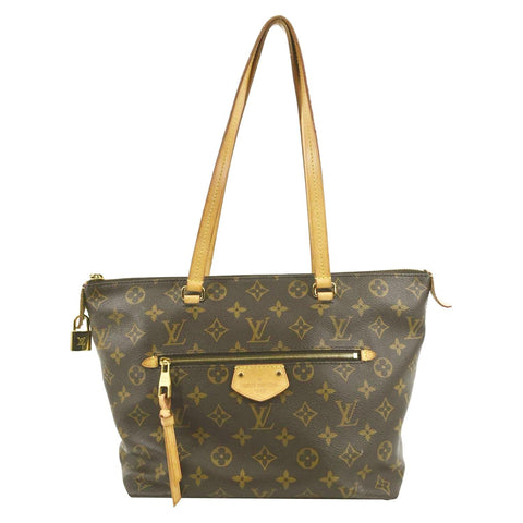 LOUIS VUITTON Iena PM Monogram Canvas Shoulder Bag Brown